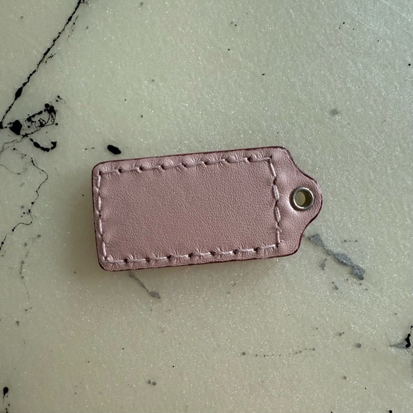 NEW | COACH HANG TAG | BLUSH PINK - Picture 2 of 2